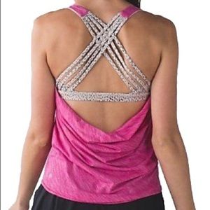 Lululemon tank top with built in bra